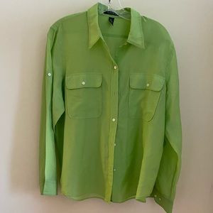 Ralph Lauren cotton & silk blouse